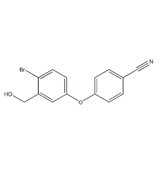 4-(4-broMo-3-(hydroxyMethyl)phenoxy)benzonitrile