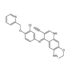 6-氨基-4-(3-氯-4-(吡啶-2-取代甲氧基)苯胺)-7-乙氧基喹啉-3-甲腈