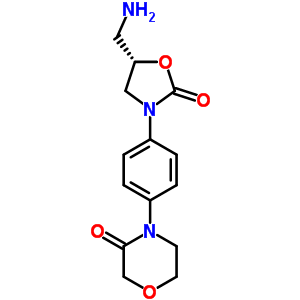 4-[4-[(5S)-5-(氨甲基)-2-羰基-3-唑烷基]苯基]-3-吗啡啉酮