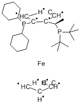 (R)-(-)-1-[(S)-2-(二环己基膦)二茂铁]乙基二叔丁基膦