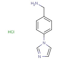 (4-(1H-Imidazol-1-yl)phenyl)methanamine hydro...