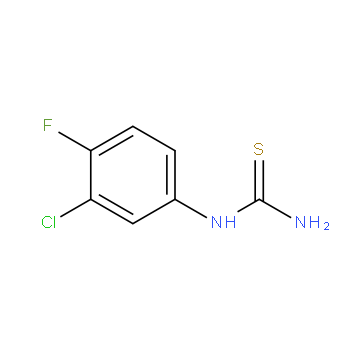 (3-chloro-4-fluorophenyl)thiourea