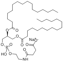 L-ALPHA-PHOSPHATIDYL-ETHANOLAMINE DIPALMITOYL, N-SUCCINYL SODIUM SALT