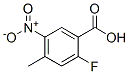 2-氟-4-甲基-5-硝基苯甲酸
