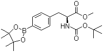 (2S)-2-[(叔丁氧羰基)氨基]-3-[4-(4,4,5,5-四甲基-1,3,2-二氧杂环戊硼烷-2-基)苯基]丙酸甲酯
