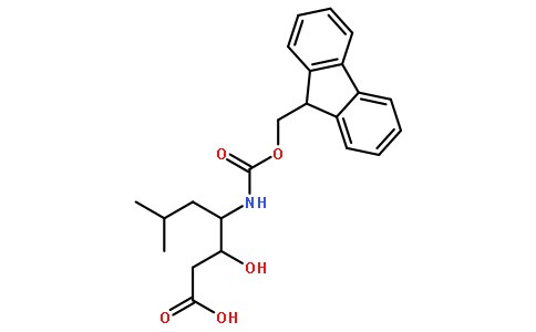 (3S,4S)-4-[(芴甲氧羰基)氨基]-3-羟基-6-甲基庚酸