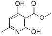 2，4-二羟基-6-甲基烟酸甲酯