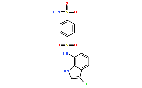 N-(3-氯-1H-吲哚-7-基)-1,4-苯二磺酰胺