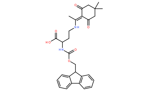 (2S)-4-[[1-(4,4-二甲基-2,6-二氧代环己亚基)乙基]氨基]-2-[[(9H-芴-9-基甲氧基)羰基]氨基]丁酸