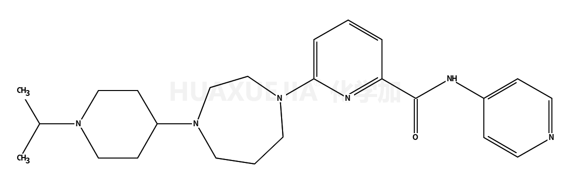  	6-{4-[1-(propan-2-yl)piperidin-4-yl]-1,4-diazepan-1-yl}-N-(pyridin-4-yl)pyridine-2-carboxamide