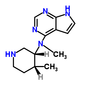 N-甲基-N-((3R,4R)-4-甲基哌啶-3-基)-7H-吡咯并[2,3-D]嘧啶-4-胺 6级