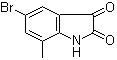 5-溴-7-甲基靛红