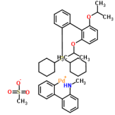 甲烷磺酸(2-二环己基膦基-2',4',6'-三-异丙基-1,1'-联苯基)(2'-氨基-1,1'-联苯-2-基)钯(II)