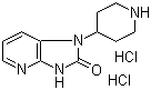 1,3-二氢-1-(4-哌啶基)-2H-咪唑并[4,5-B]吡啶-2-酮盐酸盐