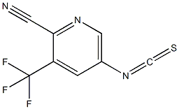5-异硫氰酰基-3-(三氟甲基)吡啶-2-氰基