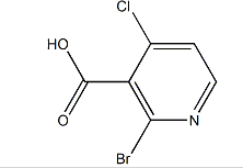 2-溴-4-氯烟酸