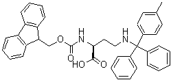 (2S)-2-[[(9H-Fluoren-9-ylmethoxy)carbonyl]amino]-4-[[(4-methylphenyl)diphenylmethyl]amino]butanoic acid