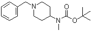 叔-丁基N-(1-苄基-4-哌啶基)-N-甲基-氨基甲酸酯