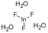 氟化铟(III)三水